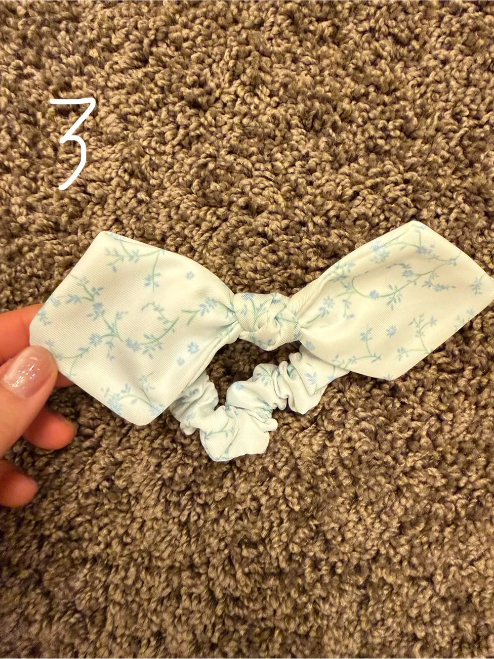 NWOT Stoney Clover Lane nylon floral prints bow scrunchie